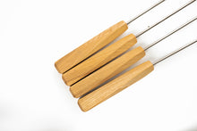 Load image into Gallery viewer, Set of 4 Ash Roasting Sticks