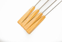 Load image into Gallery viewer, Set of 4 Bird's Eye Maple Roasting Sticks