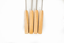 Load image into Gallery viewer, Set of 4 Flame Maple Roasting Sticks