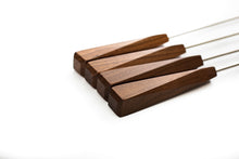 Load image into Gallery viewer, Set of 4 Walnut Roasting Sticks
